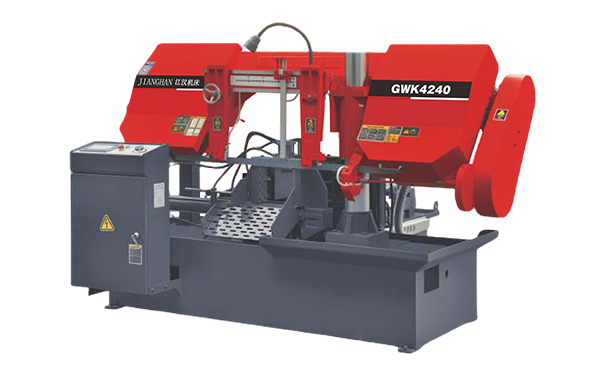 玉山GWK4240数控双柱卧式带锯床