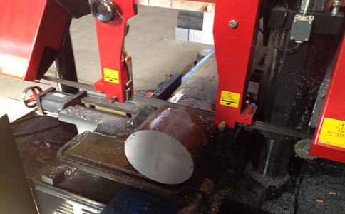 玉山卧式带锯床加工时出现明显振荡如何排查？